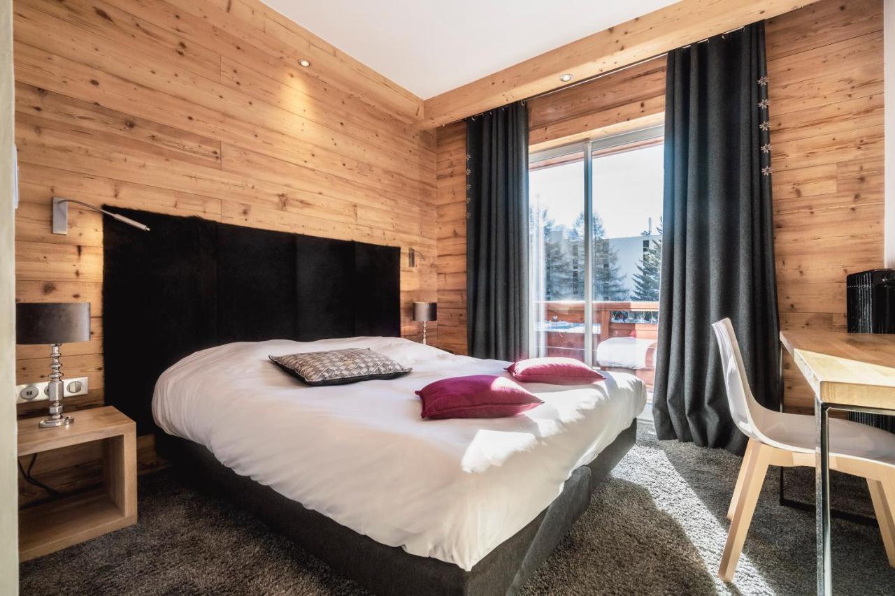 Hotel Les Mélèzes Les Deux Alpes Esterno foto